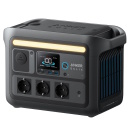 Portatīvā enerģijas stacija 768 Wh 1200 W 3× 220V rozetes 2× USB-C 2× USB LED lukturis Melna A1755311 Anker Solix