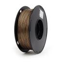 Flashforge 3D printeri filament 3DP-PLA+1.75-02-GL, 1.75 mm, 1 kg, metallkuld, PLA Plus, &uuml;hilduv 3D printeritega