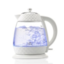 Electric glass kettle with 2200 W power, 1.7 L capacity, and a 360° rotating base Crystal Kettle ETA315490010 Glass/White ETA