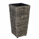 Puķu pods WICKER 28x28x60cm 35114 HOME4YOU