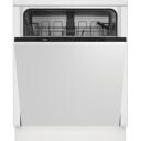 Beko Indaplovė DIN35320, 13 indų komplektų, 48dB, 12,9L, 5 režimai, integruota valdymo pultas, nerūdijančio plieno dugnas