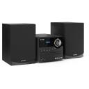 Sharp Hi-Fi mikro s&uuml;steem XL-B517D(BK), 45W, must, USB port, AUX sisend, Bluetooth, CD m&auml;ngija, FM raadio