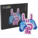 Manta Dekorācija SNL109MT, 5W, 5V, 2m, violeta krāsa, zila krāsa, pleksistikls, integrētā LED spuldze, ar LED apgaismojumu