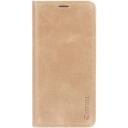 Krusell Sunne 2 Card Foliowallet 61239, 14cm (5.5), Rahakott, Kude, Nahk, Bež, Monotoonne, Sony, XPERIA L2, 2 kaardi taskut