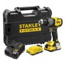 Stanley Puuremasin SFMCD726D2T, 1.1kg, 2x2Ah, 80N&sdot;m, harjadeta, aku, laadija, kast, 2 k&auml;iku, 17 p&ouml;&ouml;rdemomendi seadet
