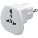 Goobay 94026 Ceļojuma adapteris, 0.074 kg, 230 V, 16 A, CEE 7/7, CL109:6:2017-04-01, 1 gab.