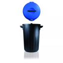 Waste bin Ecosolution 35L 42,5x37,5x54cm dark grey/blue  115760078