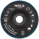 Yato lapiņu slīpdisks P60 125x22mm YT-833006, P60, 125mm, 22mm