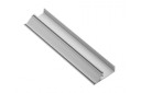led cokolio aliuminio profilis, dygliuotas GLAX sidabras L= 3007 mm