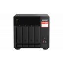 Qnap NAS saugykla bok&scaron;tas TS-473A-8G AMD Ryzen 4 branduolių 2.2 GHz, 8 GB atmintis, 4 įlankos, 2.5GbE, 2 M.2, 3 USB 3.2, 1 USB-C
