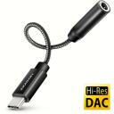 Axagon adapter ADA-HC, USB-C 1, audio 3.5mm 1, kaabli pikkus 0.1m, must