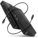 Axagon dokas HMC-U4, USB4 40Gbps, 3x USB-A, 2x USB-C, HDMI 8K/30Hz, DP, RJ-45, SD/mSD, audio, PD 100W