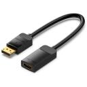 Vention keitiklis DP į HDMI 0.15m 4K@60Hz, aktyvus konvertavimas, 3D vizualiniai efektai, sinchronizuotas garsas ir vaizdas