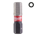 SHOCKWAVE&trade; IMPACT DUTY SKRŪVGRIEŽA UZGAĻI, SE&Scaron;STŪRA, SHOCKWAVE HEX 6 MM X 25 MM - 2 PCS, 4932430897 MILWAUKEE