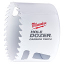 HOLE DOZER&trade; KARBĪDA GREDZENZĀĢI, TCT HOLE DOZER HOLESAW 70 MM - 1 PC, 49560731 MILWAUKEE