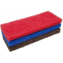 Kempinėlių rinkinys PAKEITIMAS 3 PADS RINKINYS 10";, 25cm; 20902 RUBI