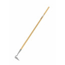 Tērauda trapezoidāla lāpsta ar koka kātu, 5x12 cm, AW00310, AWTOOLS