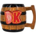 Paladone Donkey Kong krūze PP4008NN, 16 &times; 10 &times; 12 cm, 410 g, brūna, Donkey Kong logotips