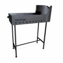 Grils 33*60 cm ar krāsni 40 cm, 3 Dastarxan DX63343 DASTARXAN