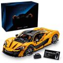 Lego LEGO Technic McLaren P1 42172, 3893 gab., 250mm, 140mm, 590mm, V8 dzinējs, 7 ātrumu pārnesumkārba, atveramas durvis