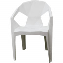 Кресло для сада 54х40х80 белый