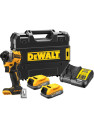 Löökkruvikeeraja 18V (2x1,7Ah PowerStack) DCF850E2T-QW DEWALT