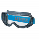 Очки защитные с прозрачным стеклом Megasonic UV400 серый/синий, 9320265, UVEX