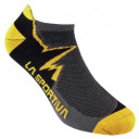 Zeķes Climbing Socks, izmērs: L, Carbon/Yellow, 8020647158881 LA SPORTIVA