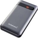 Intenso Power Bank 7332330 10000 mAh, Li-Pol&uuml;meer, USB-C PD, USB-A QC, 2 seadet, LCD ekraan, antriit