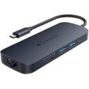 HyperDrive Next 8 portu USB-C dokstacija HD4004GL, 140W, 1xRJ-45, 1xHDMI