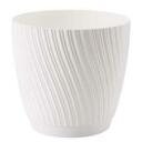 Form Plastic lillepott 4361079, &Oslash; 170mm, k&otilde;rgus 160mm, pol&uuml;prop&uuml;leen, reljeefne disain, drenaažiaugud, UV-kindel