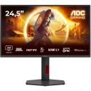 Aoc LCD монитор Q25G4SR 24.5" QHD 2560 x 1440 300Hz 1ms Fast IPS, HDMI 2.1, VESA крепление, регулируемая подставка