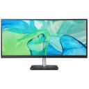 Acer CB343CUR bemiiphuzx, 34'', IPS, UM.CB3EE.001, 3440 x 1440, 60 Hz, 4 ms, 300 cd/m&sup2;, 2 HDMI, USB 3.2 keskjaam, must