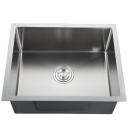 Ab Kraanika NT AB 9134498, 540x440x200mm, satiin, roostevaba teras, sisaldab sifooni, v&auml;ljalaske diameeter 110mm