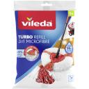 Vileda Mop Turbo VILE19518, 1tk, mikrokiud, valge v&auml;rv, &uuml;hilduv VILE14773, masinpestav kuni 60&deg;C