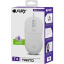 Fury Spēļu pele Tanto T4 NFU-2200, 200-12000 DPI, 7 pogas, RGB, optiskais sensors, 1.8m kabelis, 46g