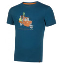Krekls APE T-Shirt M, izmērs: XL, Storm Blue/Hawaiian Sun, 8020647131815 LA SPORTIVA