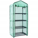 Siltumnīca ar 4 plauktiem 69x49x160cm Besk