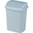 Atkritumu spainis Dominik 10L pelēks 0805312591 Curver 20x25x36cm