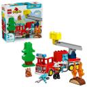 Lego LEGO DUPLO 10473 Ugunsdzēsēju automa&scaron;īna, 28 elementu, 1 figūra, 2+ gadi