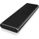 Raidsonic SDD cietā diska korpuss IB-183M2, USB 3.0, M.2 SATA, 1x M.2 22x30/42/60/80mm, alumīnijs, datu indikators