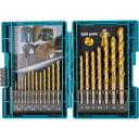 Makita puurekomplekt HSS-Tin B-67795, 19 tk, puuri l&auml;bim&otilde;&otilde;t 1.5-10mm, sobib metallile