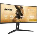 Iiyama G-MASTER GCB3486WQSCP-B1 LCD monitor, 86.4 cm, 3440 x 1440, 240 Hz, 0.4 ms, KVM, FreeSync Premium