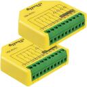 Shelly Plus RGBW PM kontrolieris, PlusRGBWPMx2, 12/24 VDC, 0-10 A, 20 grafiki, 4 MB atmiņa, 22 kHz PWM frekvence