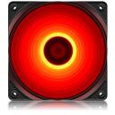 Deepcool Корпусный вентилятор RF 120 R DP-FLED-RF120-RD, 120 мм, 1.92 Вт, 48.9 CFM, 21.9 дБ, красный LED