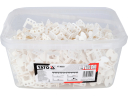 Tile leveling system clips YATO YT-36933 1 mm joint 5–14 mm 500 pcs 40×40×30 mm