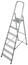 Лестница хозяйственная CORDA 1x7 ступеней 150кг 000743 KRAUSE