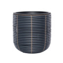 Puķu pods WICKER D27xH28cm, melns/brūns 38088 Allit