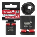 Impact Socket Tvardy T00210-21 1/2" 6PT 21mm CR-MO
