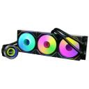Lian Li CPU Au&scaron;intuvas G89.GA2T36INB.00, 3 ventiliatoriai, 120mm, 3200RPM, 61.3cfm, 2.66mmH2O, FDB, juodas